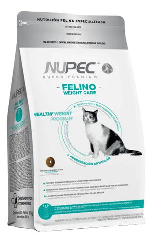 Nupec Felino Weight Care Gato 3 Kg Para Bajar Peso Y Control