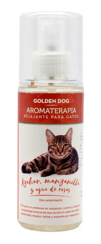 Aromaterapia Golden Dog Relajante Para Gatos 150 Ml