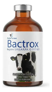 Bactrox Equinos, Bovinos, Zulafarma 100 Ml