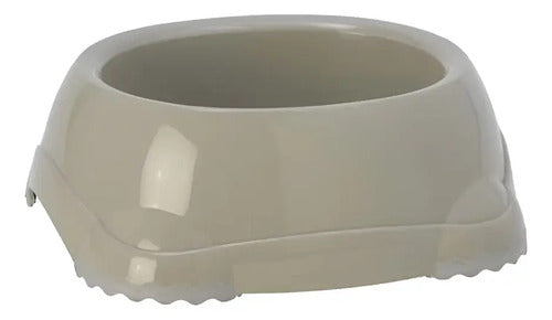 Plato Para Mascota Smarty Bowl Grande 1248 Ml Gris