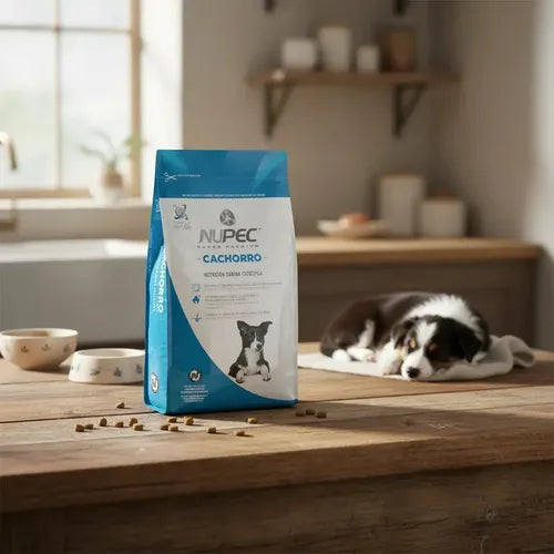 Alimento Nupec Cachorro De Raza Mediana Y Grande Sabor Mezcla 15kg