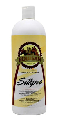 Equisan Shampoo Y Acondicionador Para Caballo Silkpoo 946 Ml