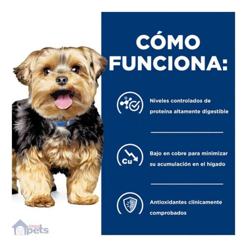 Alimento Hill's Liver Care L/d Para Perro Adulto 17.6 Lb
