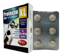 Protecto Xl Nrv 6 Tabletas Antipulgas Perros 26 A 50 Kg