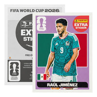 Extra Stickers Originales Panini Mundial 2026 A Elegir Raúl Jiménez Morado 2026