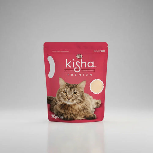 Kisha Arena Premium Para Gato Aglutinante Premium 3kg