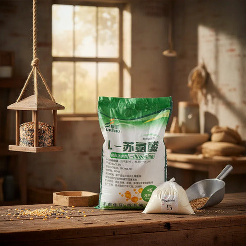 L Treonina Para Alimento Animales 5 Kg Aves, Porcinos