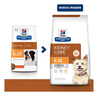 Alimento Hill's Prescription Diet Kidney Care Canine K/d Para Perro Adulto Todos Los Tamaños Sabor Pollo