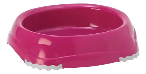 Plato Para Mascotas Smarty Bowl Mediano 735 Ml Rosa Chicle