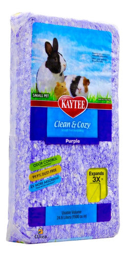 Sustrato Clean & Cozy Morado 24.6 L Kaytee