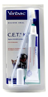 Pasta De Dientes Perro Gato Virbac C.e.t Menta Incluye Cepillo 70g