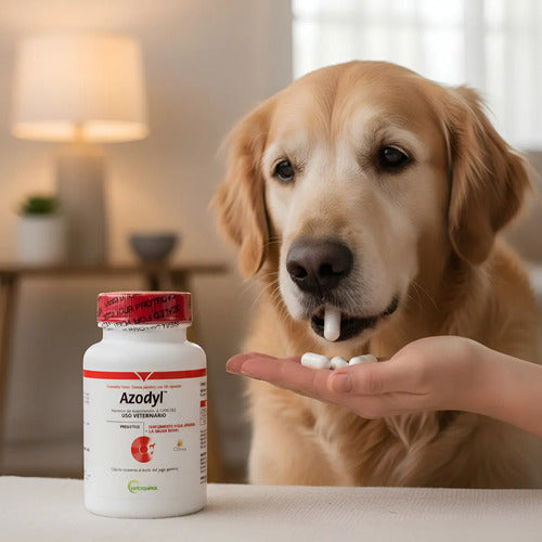 Vetoquinol Azodyl 90 Cápsulas Perro Bien Frio Con Hielera
