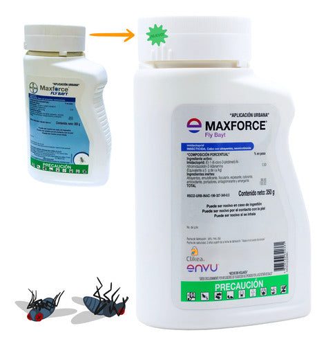 Max Force Fly Bayt 350g Envu Control De Moscas Maxforce