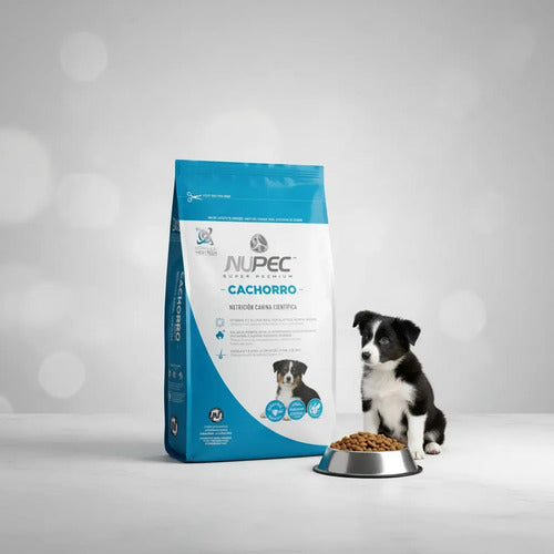 Alimento Nupec Nutrición Científica Para Perro Cachorro De Raza Mediana Y Grande Sabor Mezcla