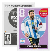 Extra Stickers Originales Panini Mundial 2026 A Elegir Lionel Messi Morado 2026