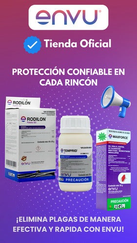 3 Bolsa 1kg Envu Rodilon Bloque Repelente Ratas Ratones