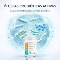 Probiótico Para Perro Probiotico En Tableta Masticable 60 Pz
