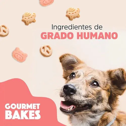 Galletas Para Perros Gourmet Bakes Pay De Manzana 150 Gramos