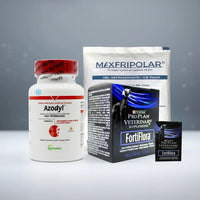 Azodyl Vetoquinol Frasco 90 Cap Refrigerante + Fortiflora