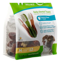Whimzees Figura Cepillo Para Perro De 12-18 Kg 12 Premios
