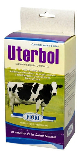 Uterbol Desinflamatorio 50 Bolos Uterinos Fiori