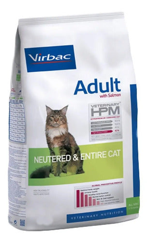 Alimento Virbac Adult Salmón Neutered & Entire De 7 Kg