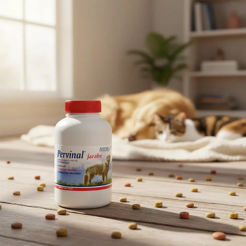 Aranda Pervinal Viatminas, Minerales Perros Y Gatos 250ml