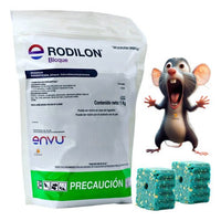 3 Bolsa 1kg Envu Rodilon Bloque Repelente Ratas Ratones