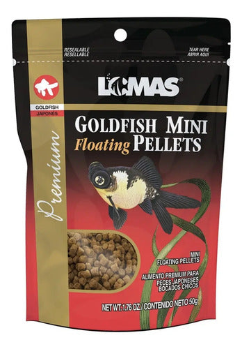 Alimento Lomas Para Peces Japonés Mini Pellets 50 G
