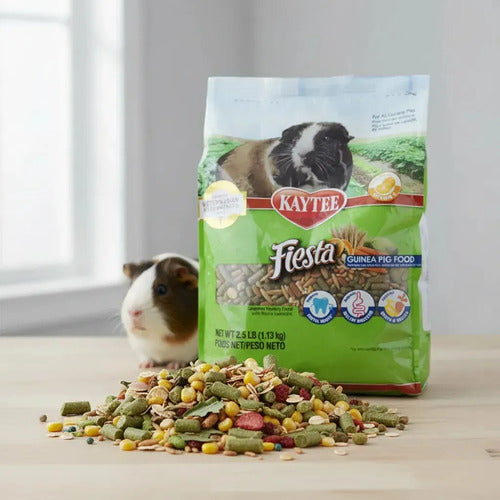 Alimento Premium Kaytee Fiesta Cuyo Frutas Y Verduras 1.13kg