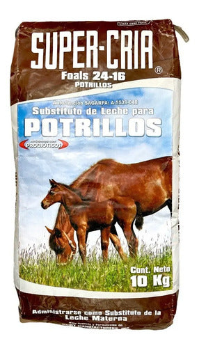 Super Cria Potrillos 10 Kg Substituto De Leche Para Caballo