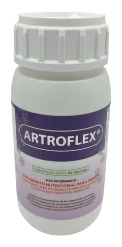 Frasco Artroflex 60 Tabletas Cuidado Articulaciones Ruiland