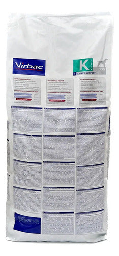 Alimento Virbac Veterinary Hpm Dog Kidney Support 12 Kg