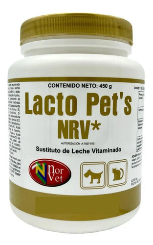 Sustituto De Leche Lacto Pets Perros Y Gatos 450 G Norvet