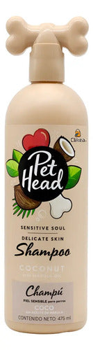 Pet Head Sensitive Soul Shampoo Pieles Sensibles Coco 475 Ml Coco