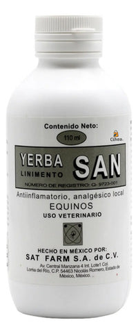 Yerbasan Linimento 110 Ml  Sat Farm Yerba San