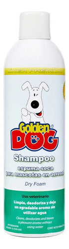 Shampoo Baño En Seco Perros Y Gatos Golden Dog 400 Ml Pelaje Corto/largo