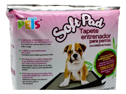 Tapete Entrenador Perro Carbon Activado 14 Tapetes 56 X 56cm