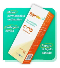 Veteribac Mascotas Gel Antiséptico Heridas 75g
