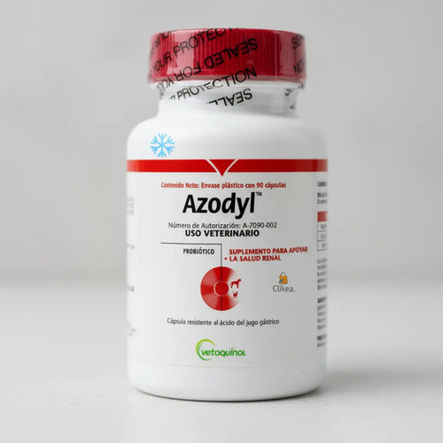 Azodyl Original Vetoquinol Frasco 90u. Con Hielera