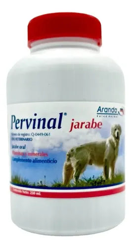 Aranda Pervinal Viatminas, Minerales Perros Y Gatos 250ml