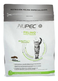 Nupec Felino Adulto Indoor Bolsa 3kg Sabor Pollo Salmón Y Arroz