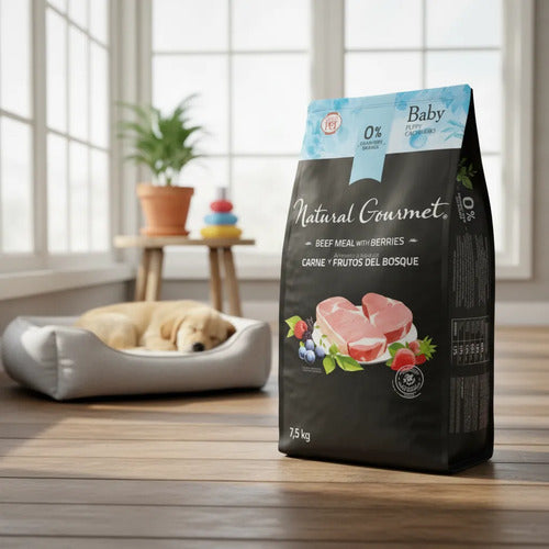 Natural Gourmet Baby Alimento Para Cachorro 7.5 Kg - Nuevo