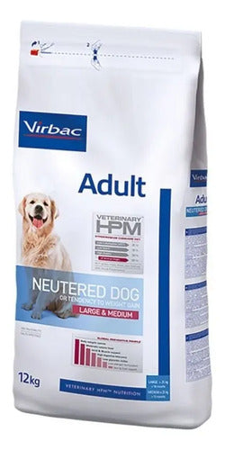 Alimento Virbac Hpm Adult Dog Neutered Large & Medium 12 Kg