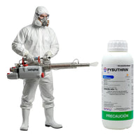 Kit Fumigador Termonebulizador Swingfog Sn-50 + 5l Pybuthrin