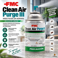 Kit Clean Air Purge Iii 181g + Dispensador Auto Fmc