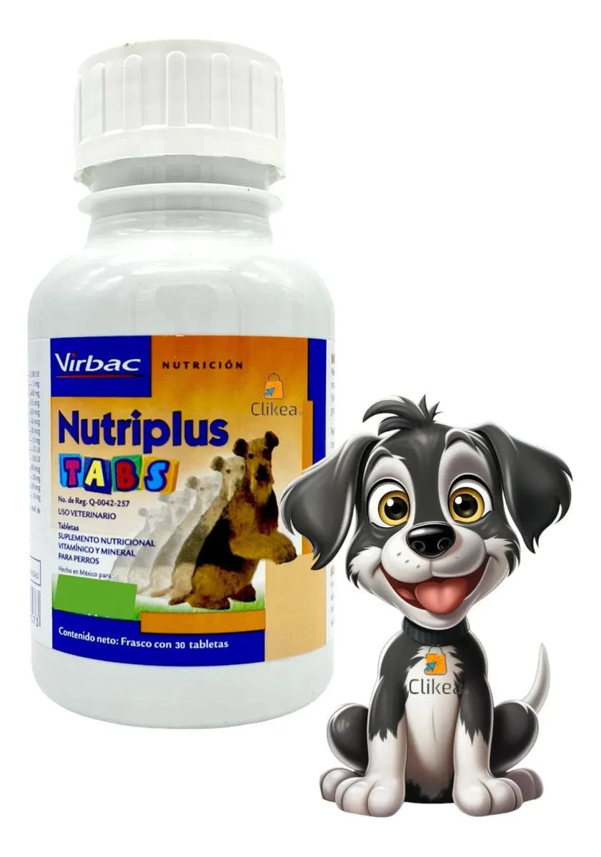 Nutriplus 30 Tabletas Virbac Vitaminas