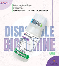 Caja 24 Piezas Biothrine Flow 100 Ml Para Chinches, Mosca