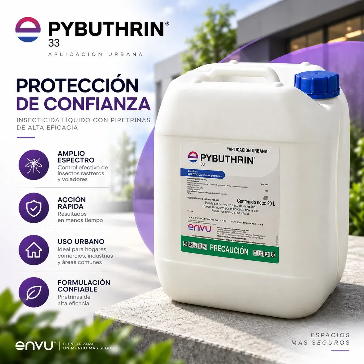 Kit Fumigador Swingfog Sn50 + Pybuthrin 33 20l
