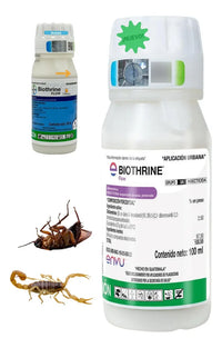 Caja 24 Piezas Biothrine Flow 100 Ml Para Chinches, Mosca